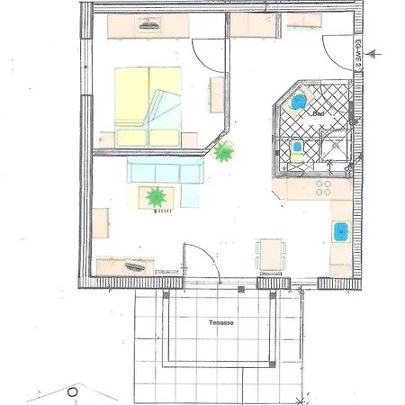 Отель Residenz Strandkrone 02 *
